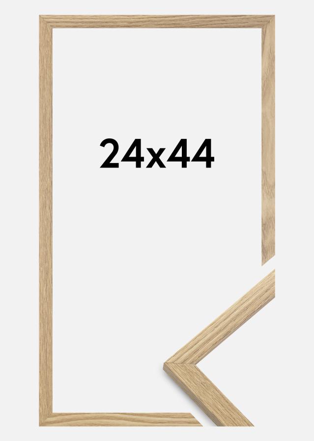 Marco Trendy Vidrio acrílico Roble 24x44 cm