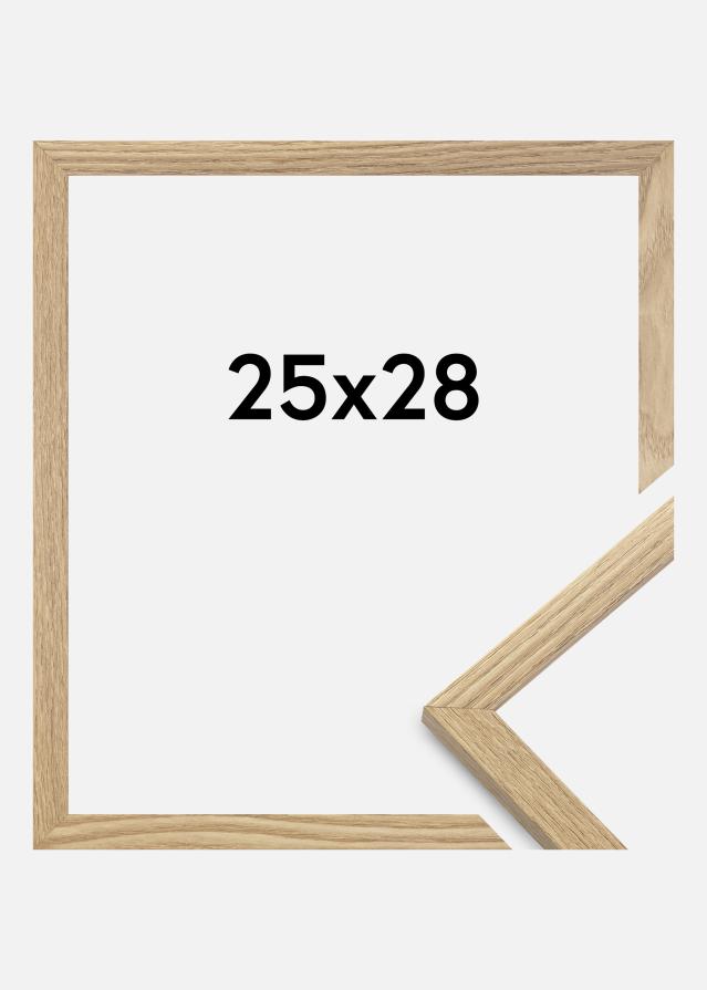 Marco Trendy Vidrio acrílico Roble 25x28 cm