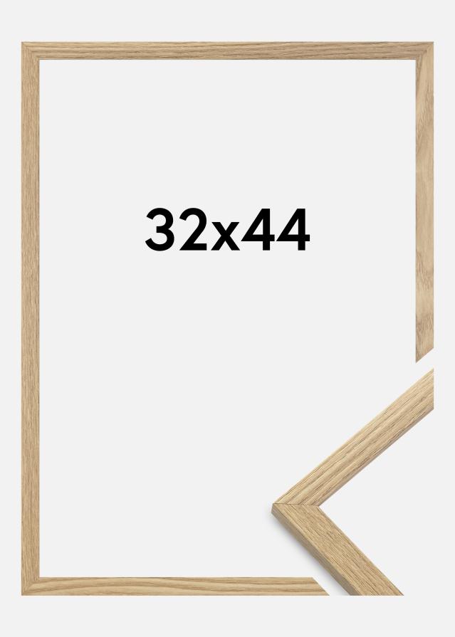 Marco Trendy Vidrio acrílico Roble 32x44 cm