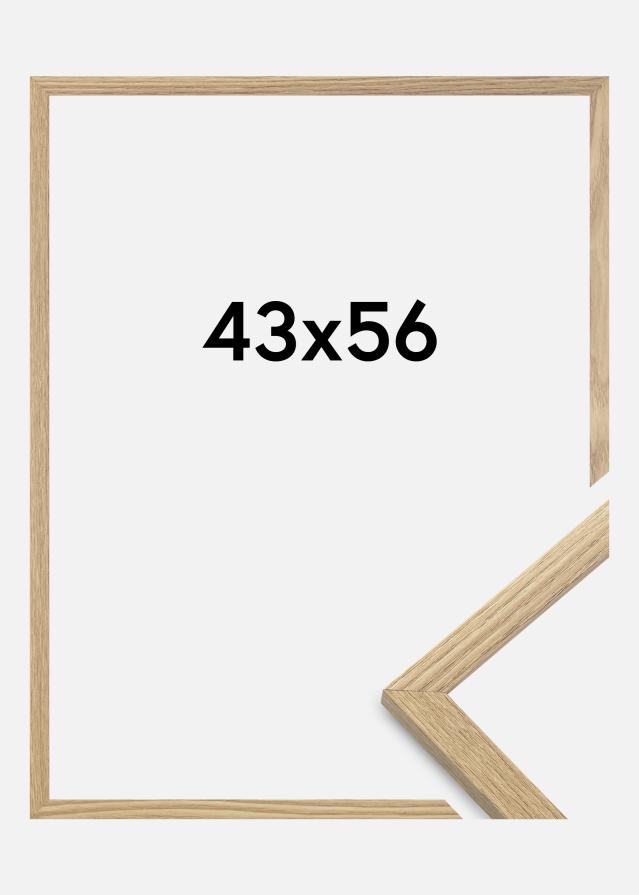 Marco Trendy Vidrio acrílico Roble 43x56 cm