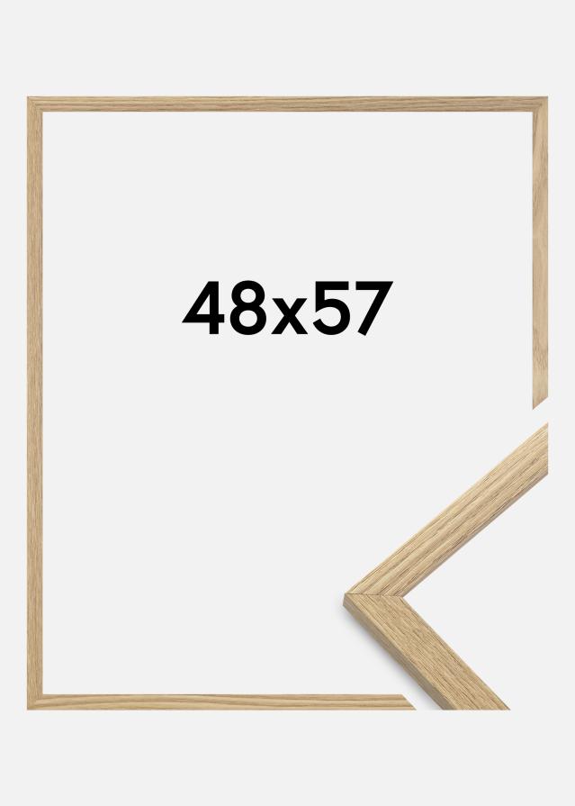Marco Trendy Vidrio acrílico Roble 48x57 cm