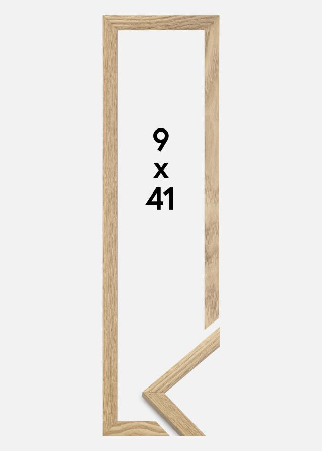 Marco Trendy Vidrio acrílico Roble 9x41 cm