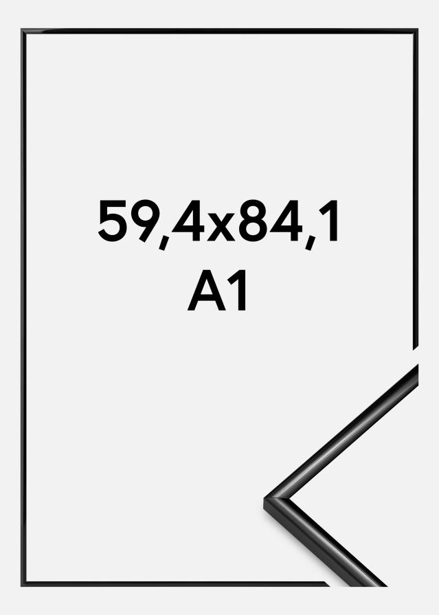 Marco Scandi Vidrio acrílico Negro 59,4x84,1 cm (A1)