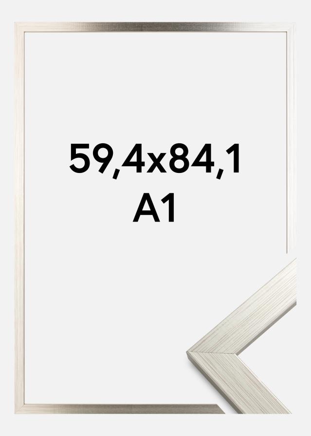 Marco Silver Wood Vidrio acrílico 59,4x84,1 cm (A1)