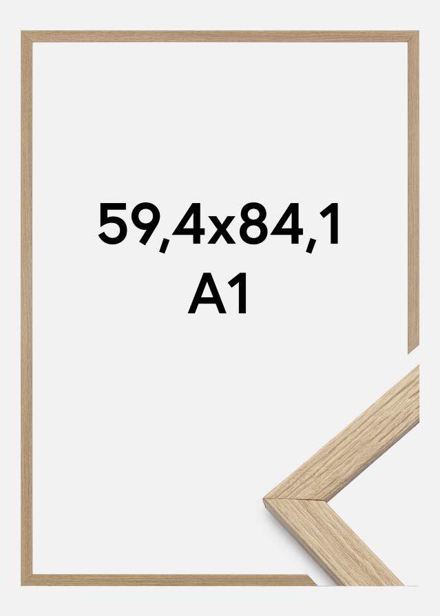 Marco Stilren Vidrio acrílico Roble 59,4x84 cm (A1)