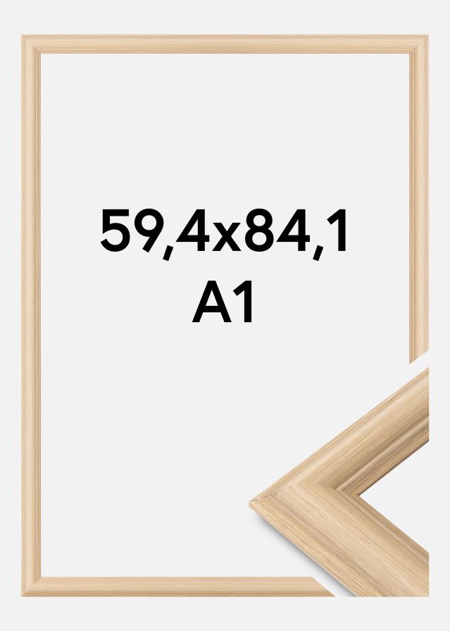Marco Västkusten Vidrio acrílico Roble 59,4x84,1 cm (A1)