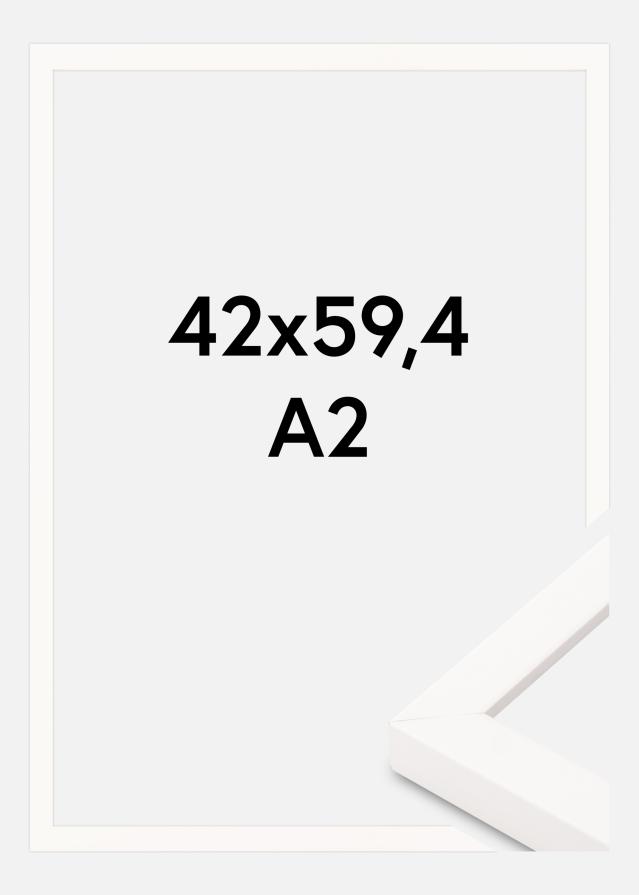Macro de cuadro Blanco Ancho 42 x 59,4 cm (A2)