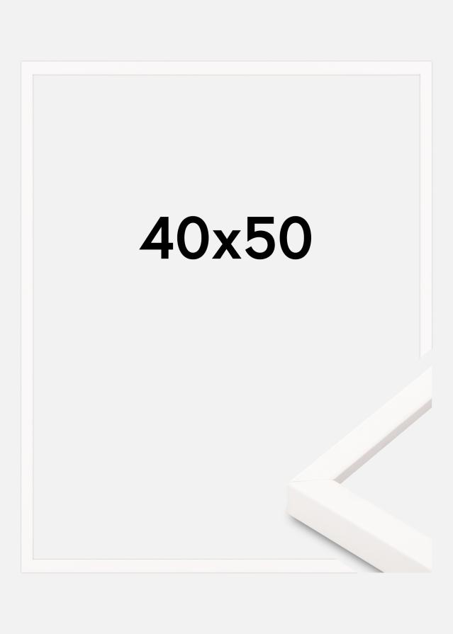 Macro de cuadro Blanco Delgado 40 x 50 cm