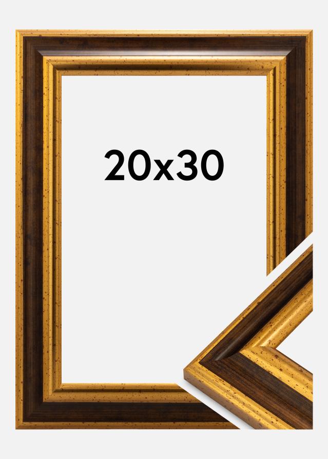 Marco Aberystwyth Vidrio acrílico Oro 20x30 cm