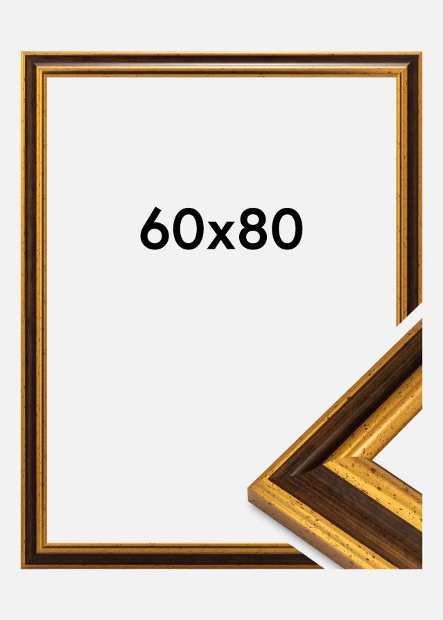 Marco Aberystwyth Vidrio acrílico Oro 60x80 cm