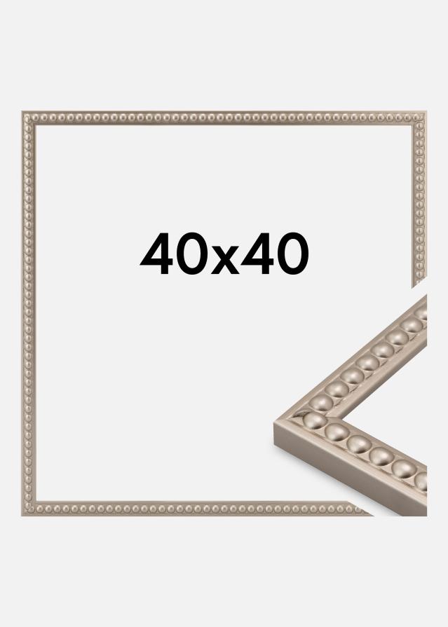 Marco Perla Vidrio acrílico Champagne 40x40 cm