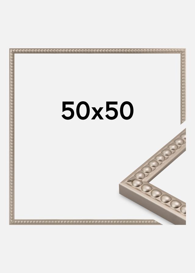 Marco Perla Vidrio acrílico Champagne 50x50 cm
