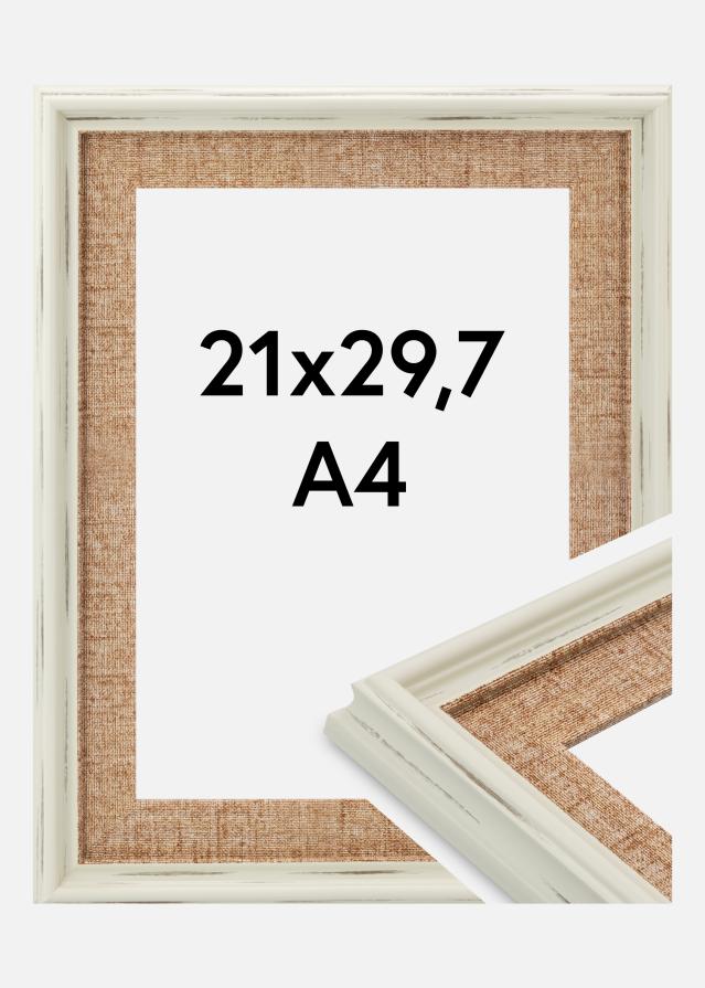 Marco Sandweave Vidrio acrílico Blanco 21x29,7 cm (A4)