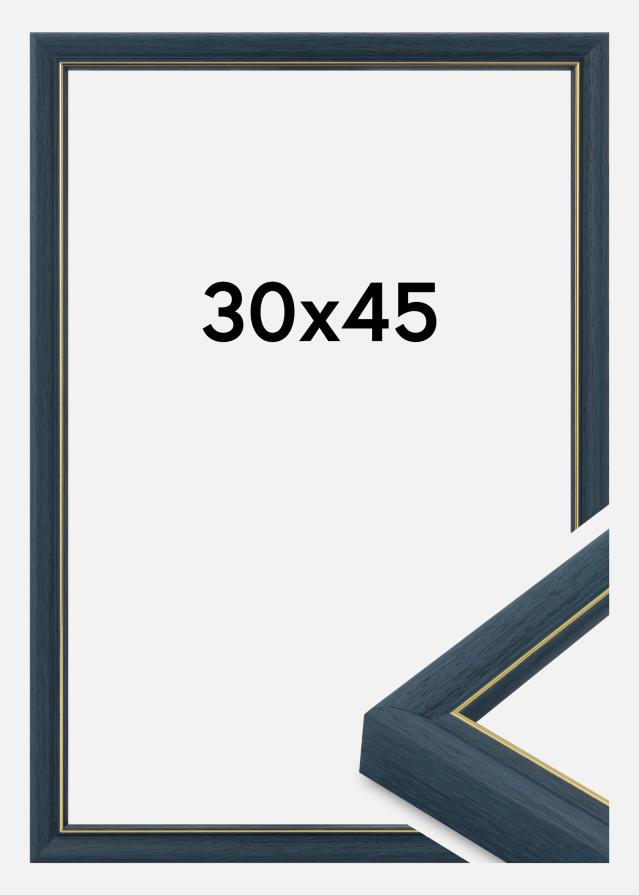 Marco Canterbury Vidrio acrílico Azul 30x45 cm