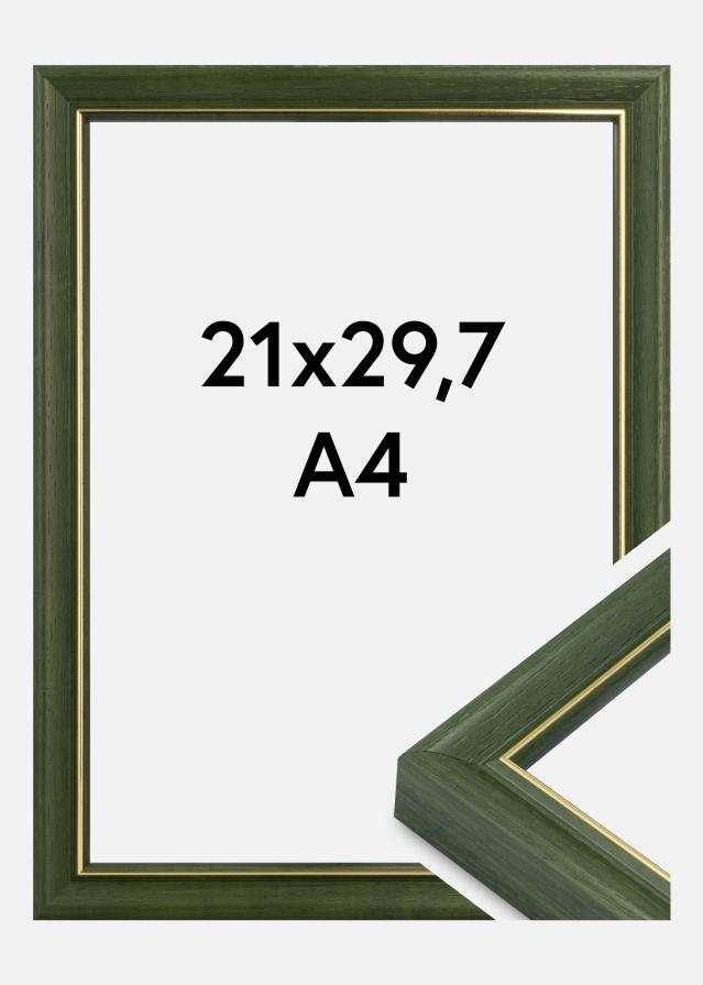 Marco Canterbury Vidrio acrílico Verde 21x29,7 cm (A4)