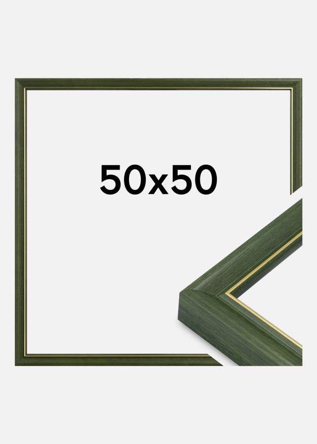 Marco Canterbury Vidrio acrílico Verde 50x50 cm