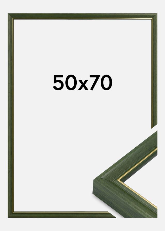 Marco Canterbury Vidrio acrílico Verde 50x70 cm