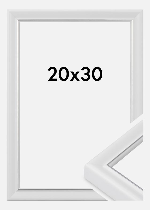 Marco Canterbury Vidrio acrílico Blanco 20x30 cm