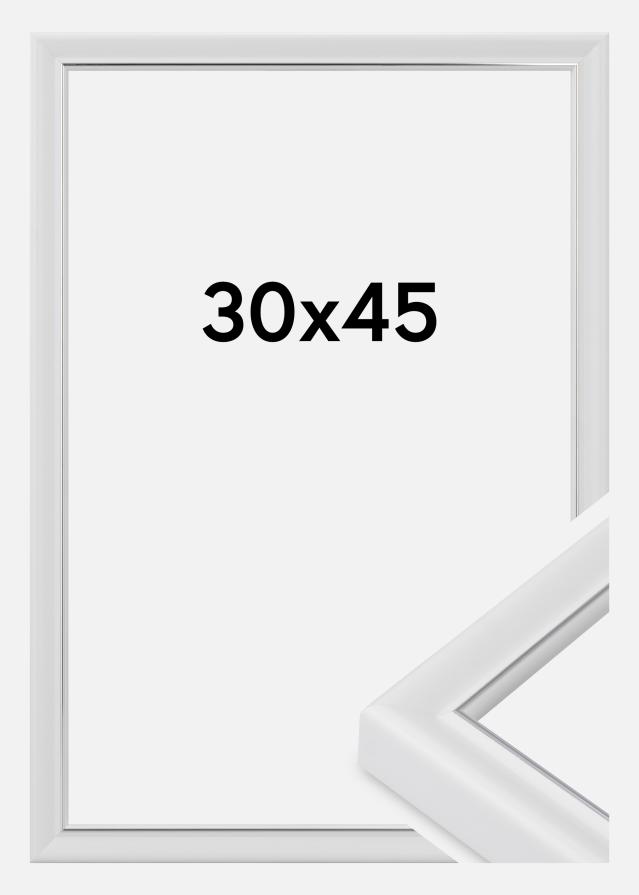 Marco Canterbury Vidrio acrílico Blanco 30x45 cm