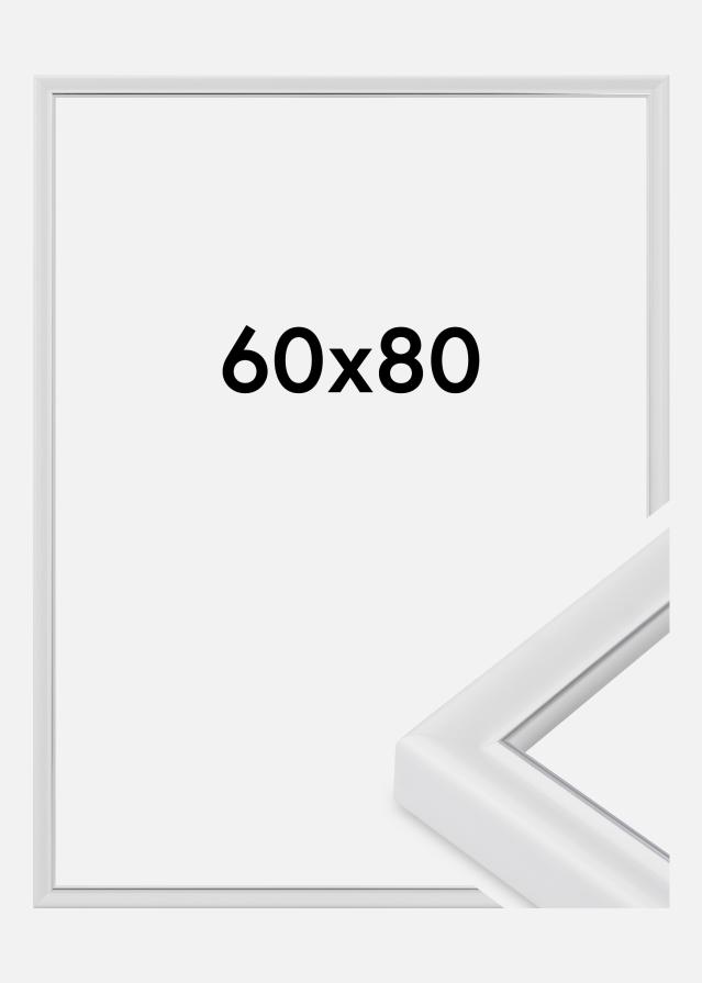 Marco Canterbury Vidrio acrílico Blanco 60x80 cm