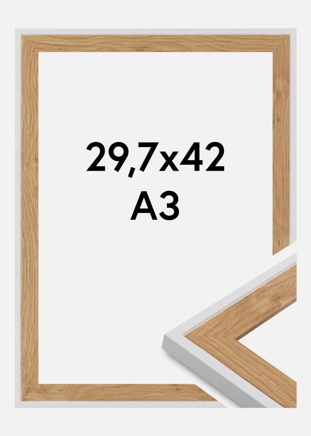 Marco Clearline Vidrio acrílico Blanco 29,7x42 cm (A3)