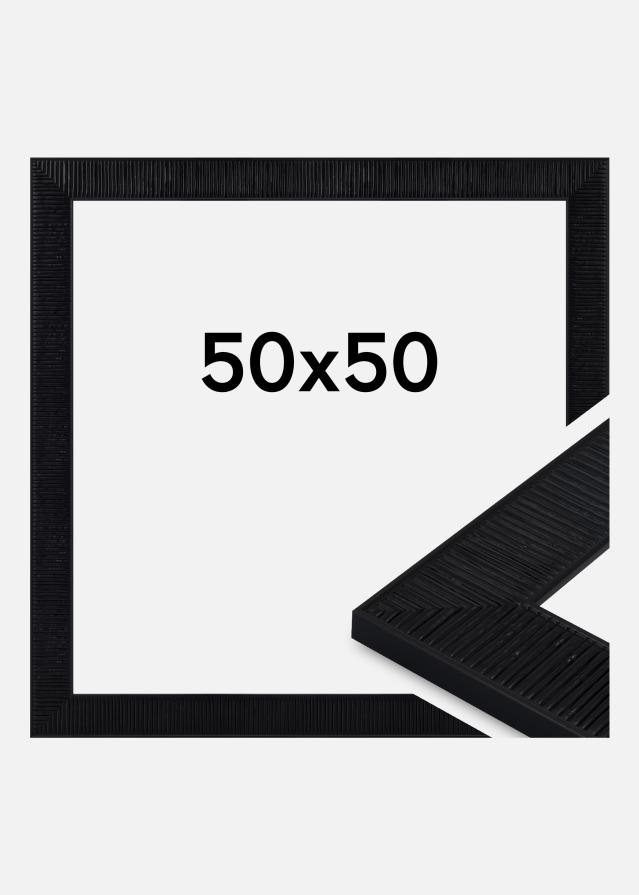 Marco Lund Vidrio acrílico Negro 50x50 cm