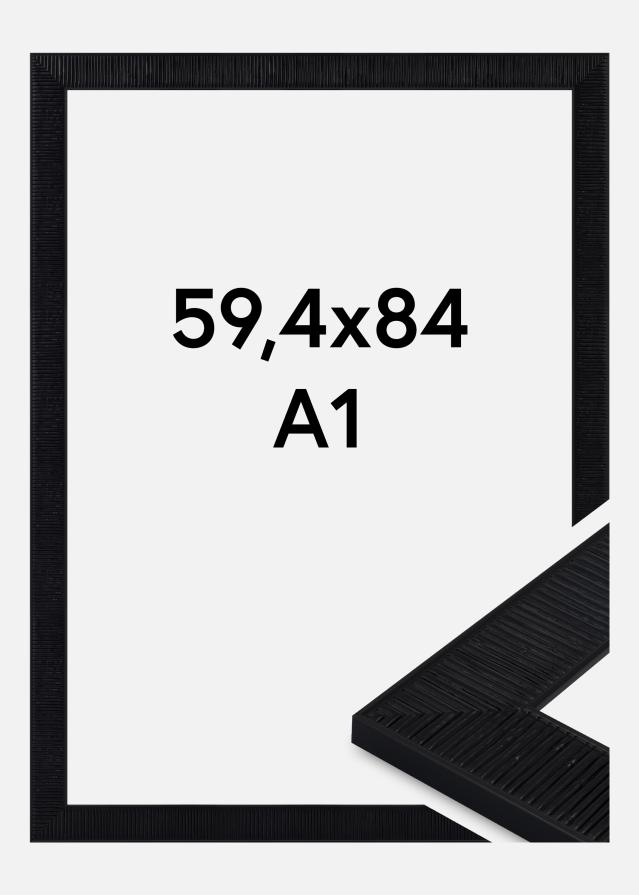 Marco Lund Vidrio acrílico Negro 59,4x84 cm (A1)