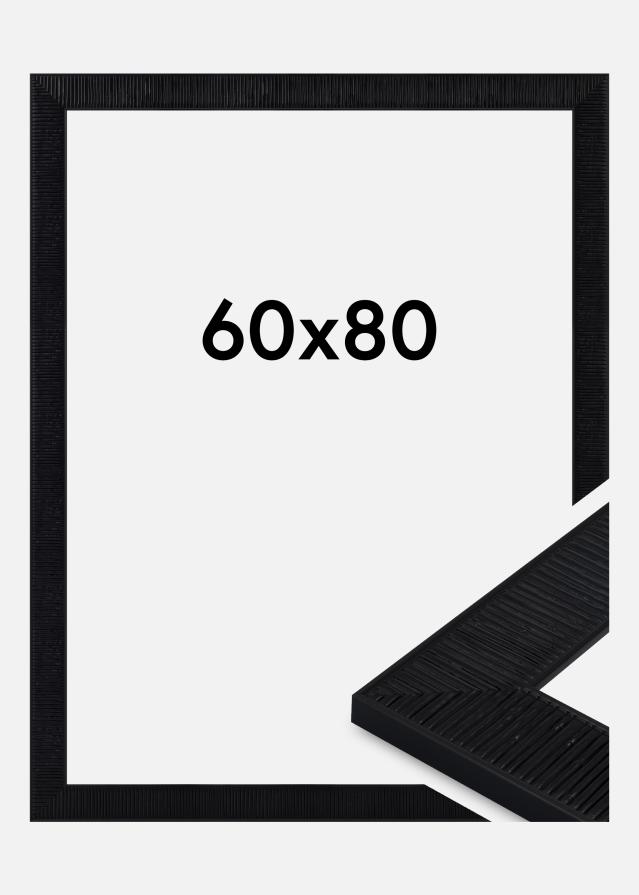 Marco Lund Vidrio acrílico Negro 60x80 cm