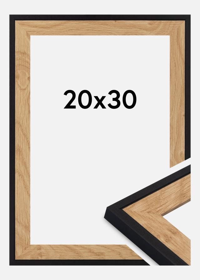 Marco Iris Vidrio acrílico Negro 20x30 cm