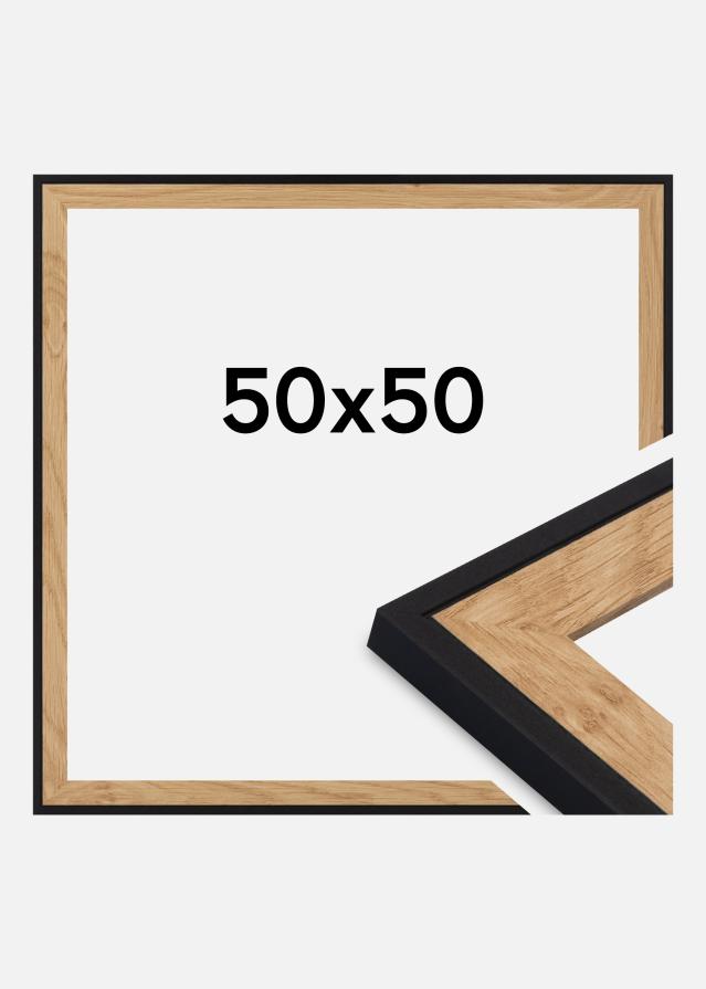 Marco Iris Vidrio acrílico Negro 50x50 cm