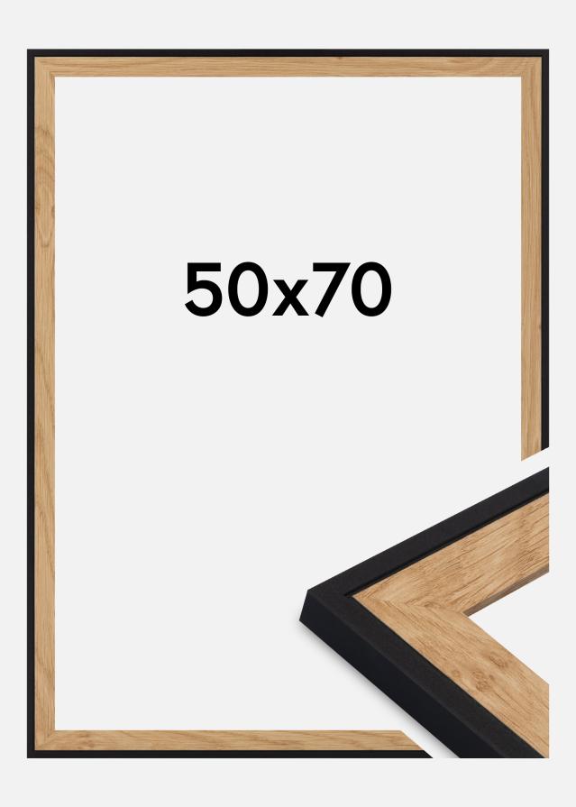 Marco Iris Vidrio acrílico Negro 50x70 cm