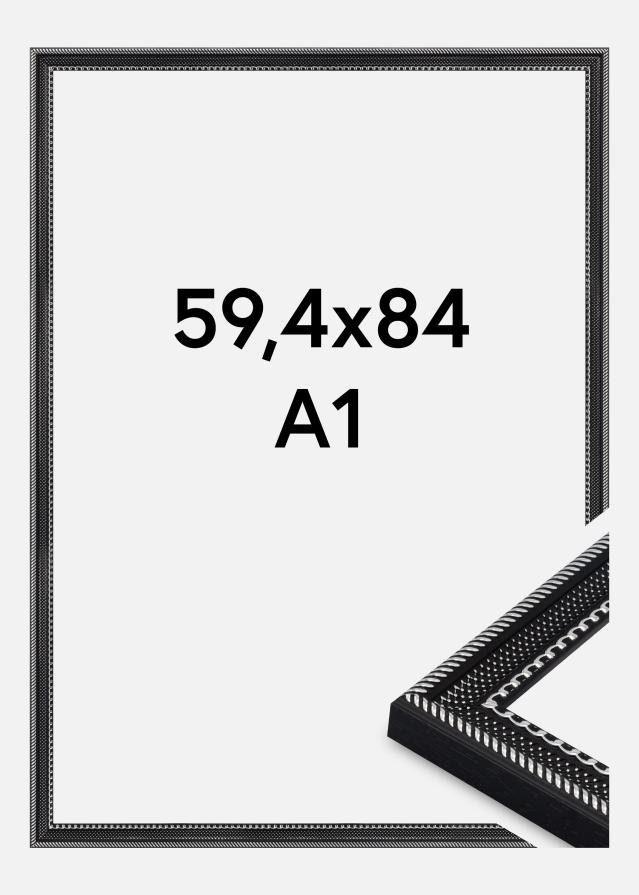 Marco Trellis Vidrio acrílico Negro 59,4x84 cm (A1)