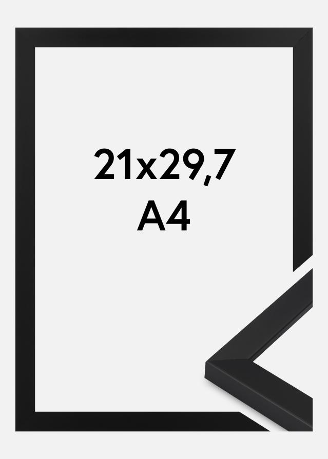 Marco Oban Vidrio acrílico Negro 21x29,7 cm (A4)