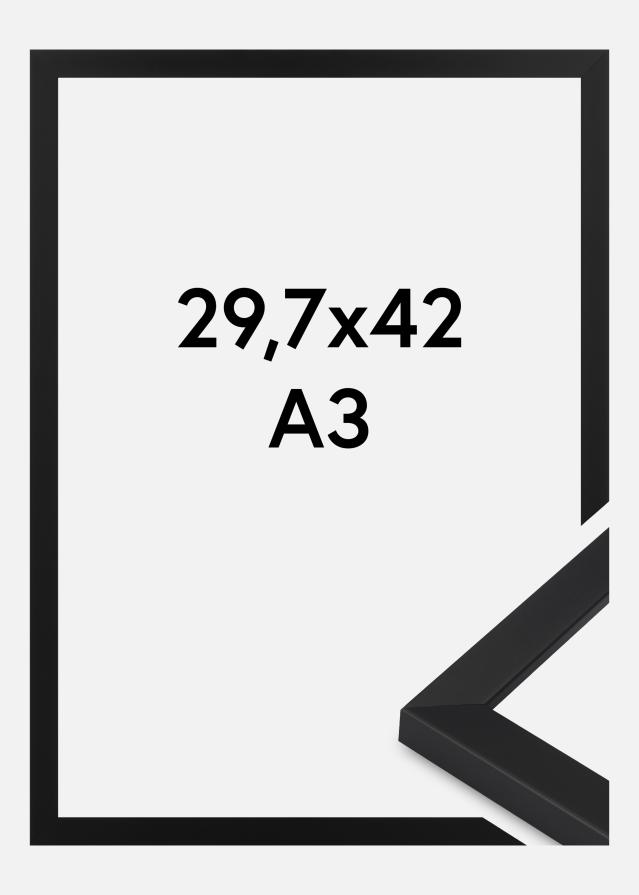 Marco Oban Vidrio acrílico Negro 29.7x42 cm (A3)