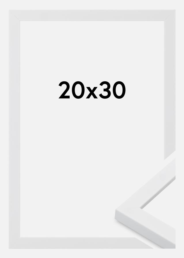 Marco Oban Vidrio acrílico Blanco 20x30 cm