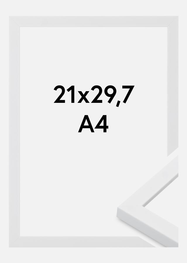 Marco Oban Vidrio acrílico Blanco 21x29.7 cm (A4)