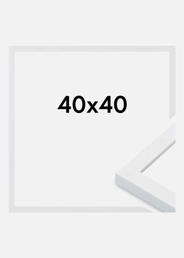 Marco Oban Vidrio acrílico Blanco 40x40 cm