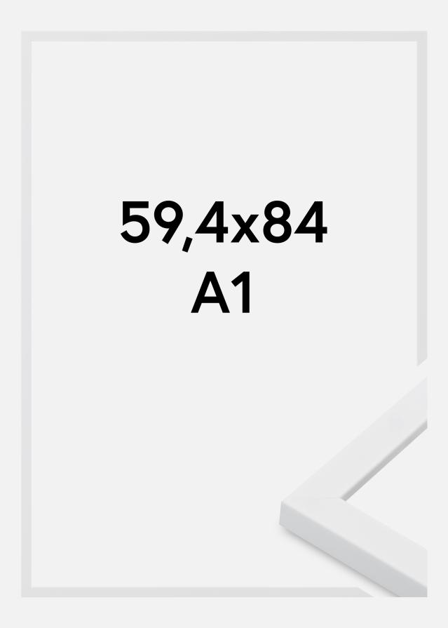Marco Oban Vidrio acrílico Blanco 59,4x84,1 cm (A1)
