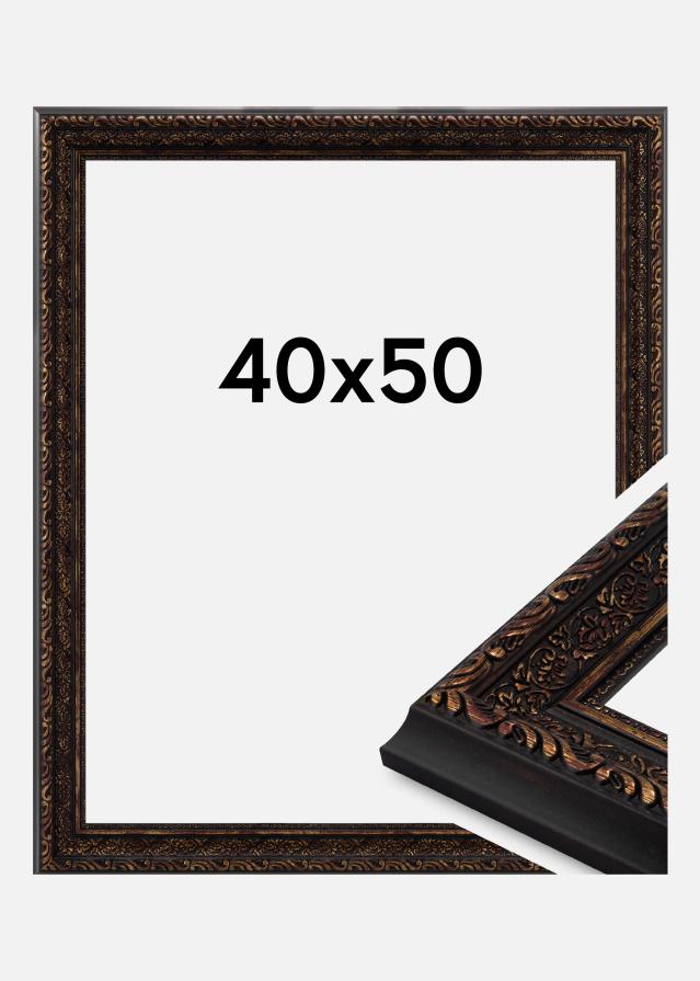 Marco Imperial Vidrio acrílico Oro 40x50 cm