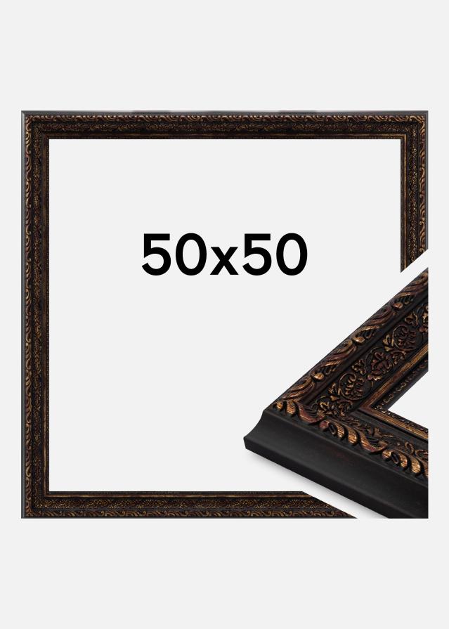 Marco Imperial Vidrio acrílico Oro 50x50 cm