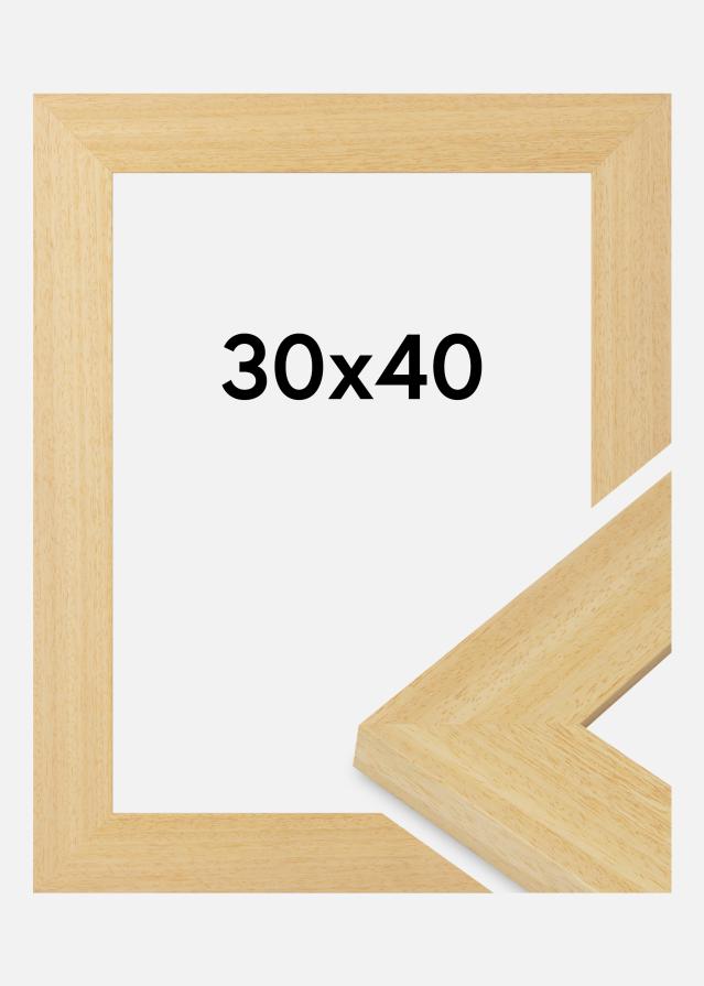 Marco Pembrokeshire Vidrio acrílico Roble 30x40 cm