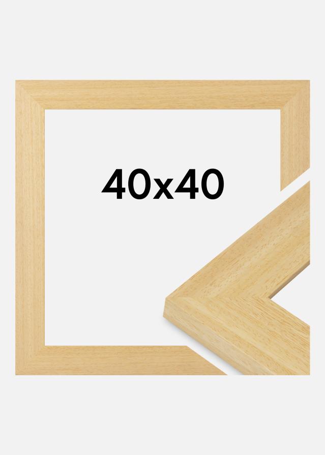 Marco Pembrokeshire Vidrio acrílico Roble 40x40 cm