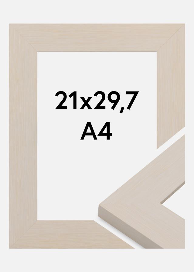 Marco Pembrokeshire Vidrio acrílico Blanco 21x29,7 cm (A4)