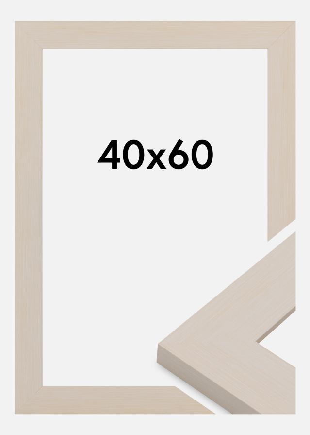 Marco Pembrokeshire Vidrio acrílico Blanco 40x60 cm