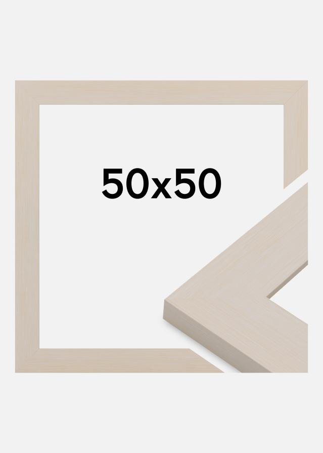 Marco Pembrokeshire Vidrio acrílico Blanco 50x50 cm