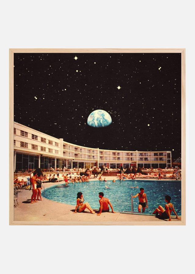 Lunar Pool Póster