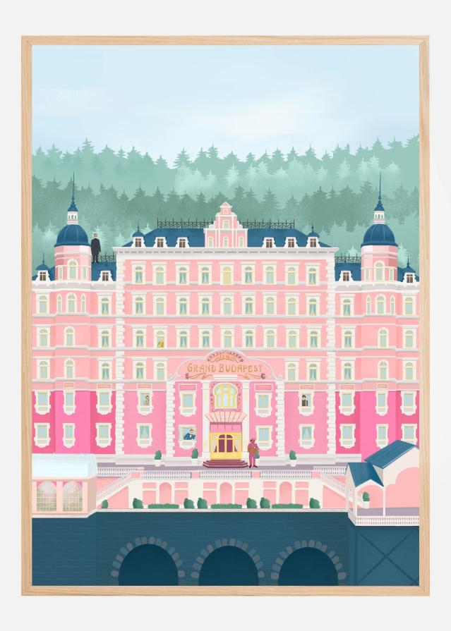 The Grand Budapest Hotel Póster