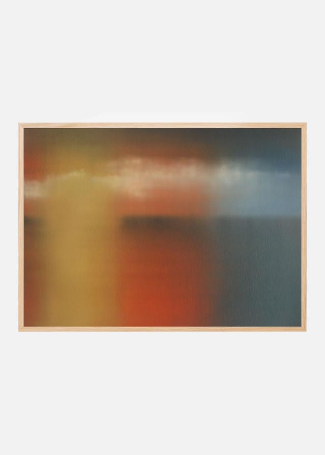 Burgeoning Surge Oil On Canvas Póster