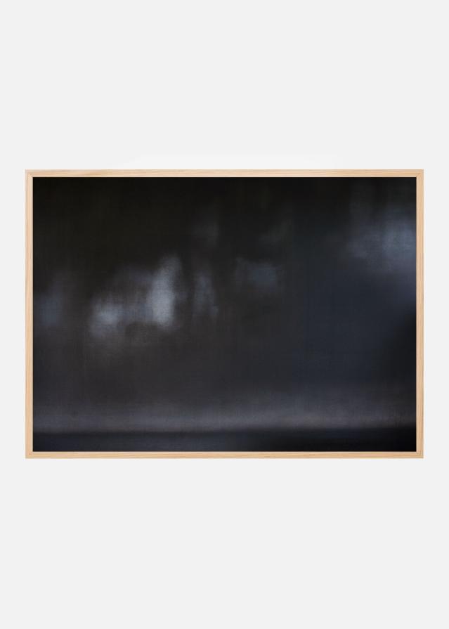 Unruffled Night Oil On Canvas Póster