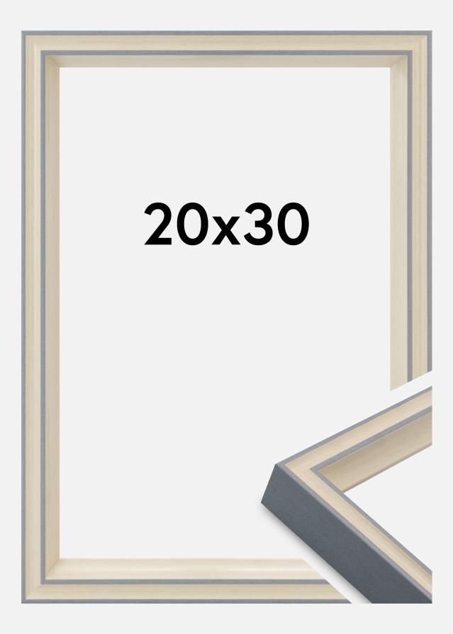 Marco Riga Vidrio acrílico Gris 20x30 cm